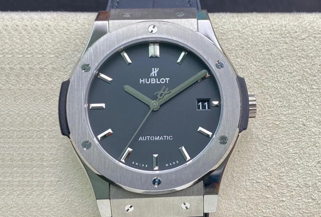 Hublot Classic Fusion 511.NX.1171.LR 42MM WWF Factory 1:1 Best Edition Replica Watch Leather Strap